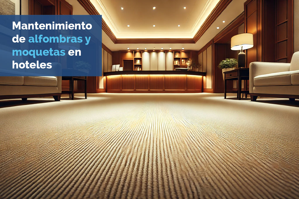 Mantenimiento de alfombras y moquetas en hoteles: Tips para mantenerlas impecables